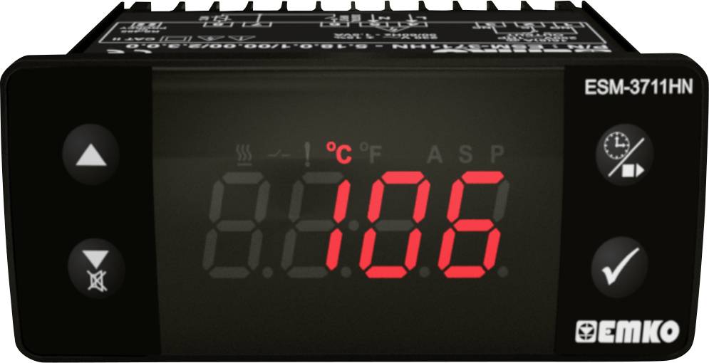 Emko ESM-3711-HN.8.05.0.1/00.00/1.0.0.0 regulator temperature