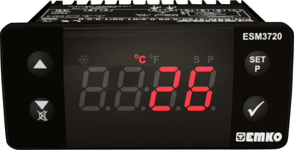 Emko ESM-3720.8.11.0.2/01.00/1.0.0.0 regulator temperature