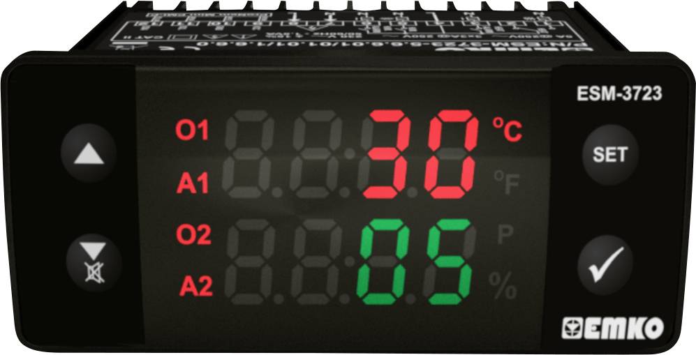 Emko ESM-3723.2.5.5.0.2/01.01/1.0.0.0 regulator temperature
