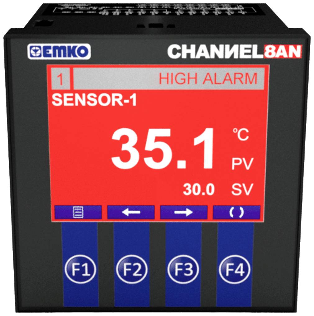 Emko CHANNEL8A-N.1.R.24U regulator temperature