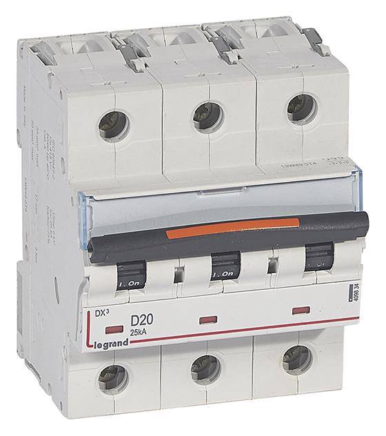 Legrand 409834 automatski osigurac 20 A 400 V 25 kA