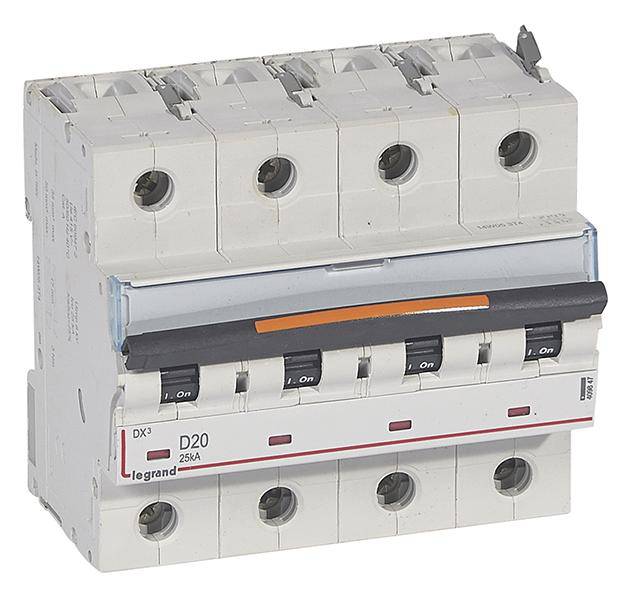 Legrand 409847 automatski osigurac 20 A 400 V 25 kA