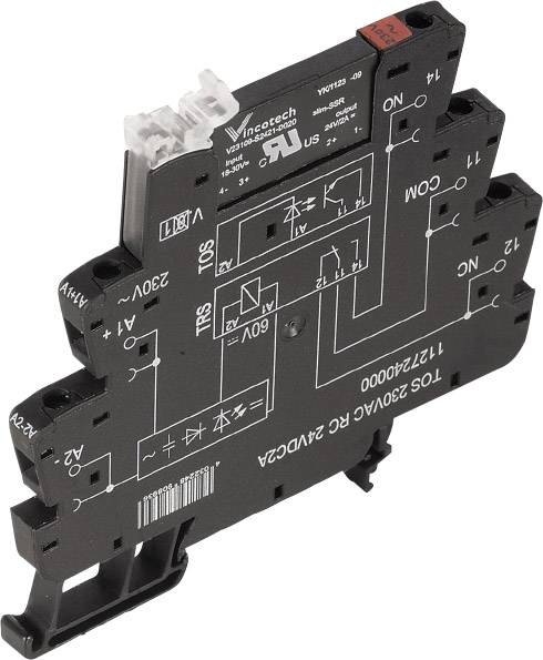 Weidmüller TOS 120VAC RC 48VDC0,1A poluprovodnički relej (SSR) 0.1 A 48 V/DC (pak. 10 kom)