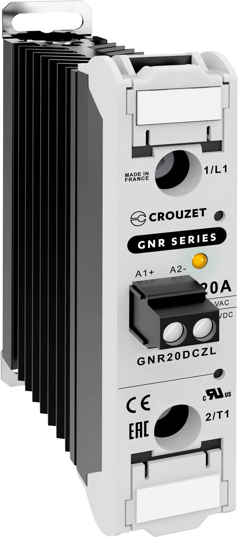 Crouzet GNR20DCZL poluprovodnički relej (SSR) 20 A 280 V/AC