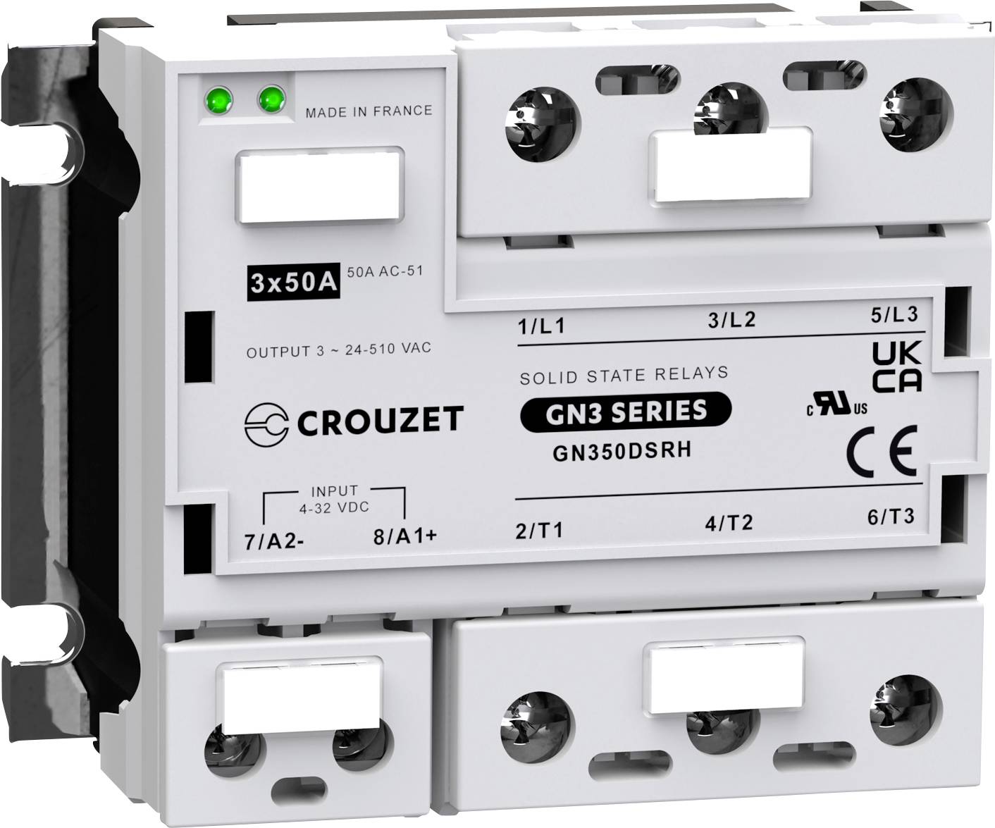 Crouzet SSR GN3 poluprovodnički relej (SSR) 50 A 510 V/AC