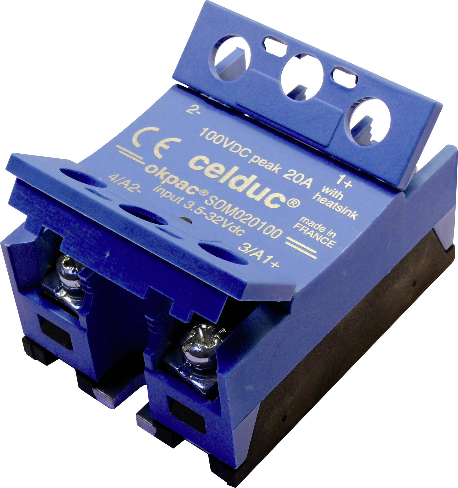 Celduc SOM020100 poluprovodnički relej (SSR) 20 A 60 V/AC, 60 V/DC