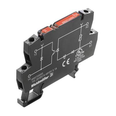 Weidmüller TOS 230VAC/230VAC 0,1A optokapler relej 0.1 A 230 V/AC (pak. 10 kom)