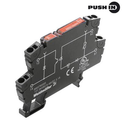 Weidmüller TOP 110VDC/230VAC 0,1A optokapler relej 0.1 A 230 V/AC (pak. 10 kom)