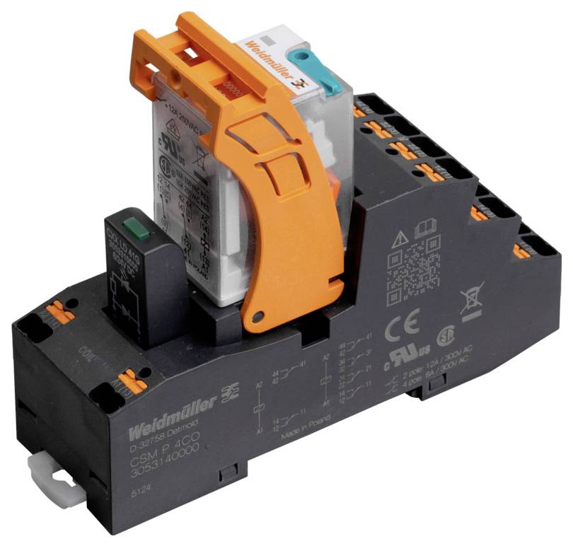 Weidmüller 3450258 interfejs relej 24 V/DC 4 CO kontakt (pak. 5 kom)