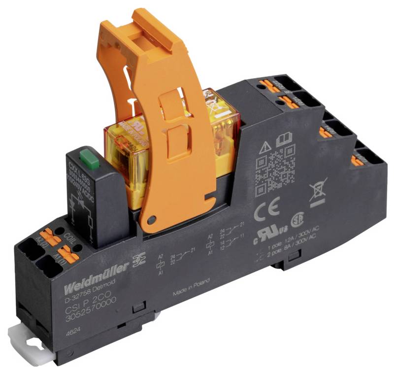 Weidmüller 3450275 interfejs relej 24 V/AC 1 CO kontakt (pak. 10 kom)