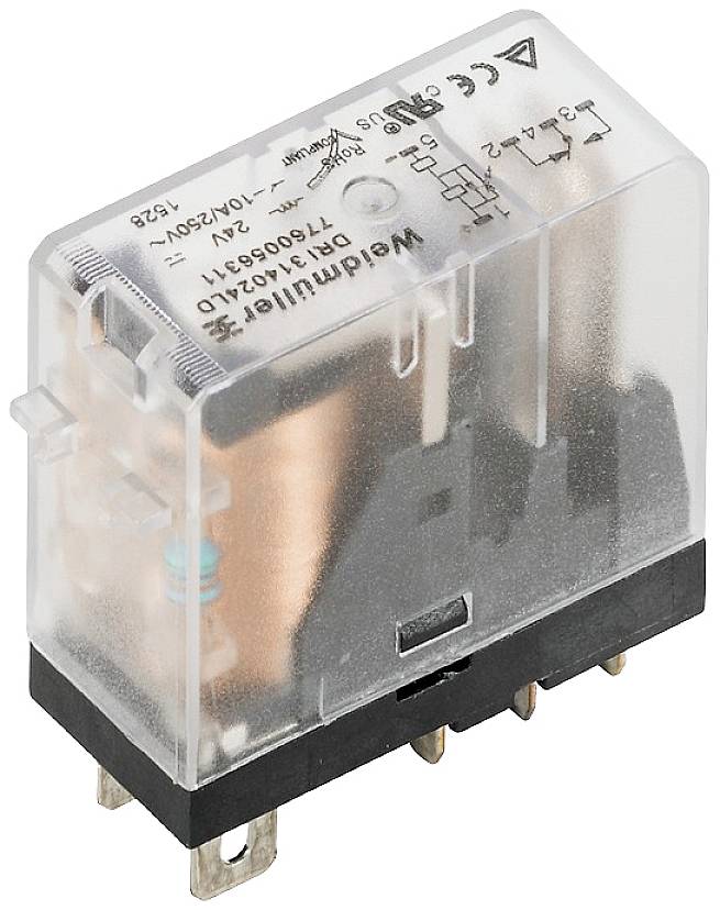 Weidmüller DRI314024 utični relej 24 V/DC 1 CO kontakt (pak. 20 kom)