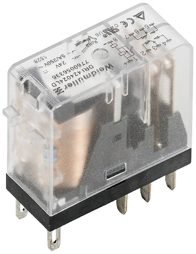 Weidmüller DRI424110L utični relej 110 V/DC 2 CO kontakt (pak. 20 kom)