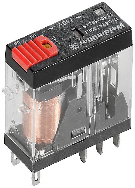 Weidmüller DRI424524LT utični relej 24 V/AC 2 CO kontakt (pak. 20 kom)