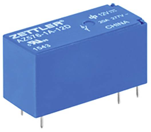 Zettler AZ576-1C-12D relej za štampanu pločicu 12 V/DC 1 CO kontakt