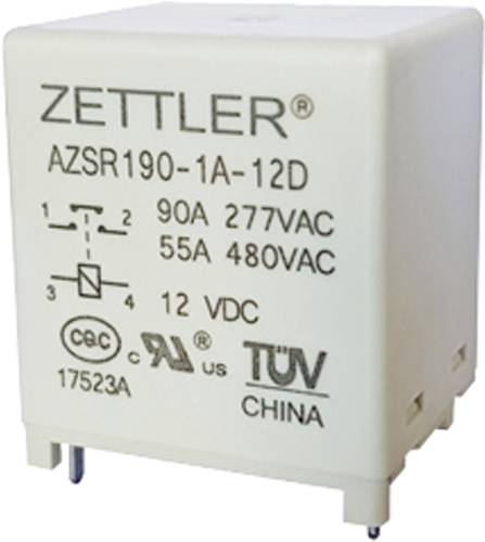 Zettler Electronics 24 V/DC 100 1 NO kontakt