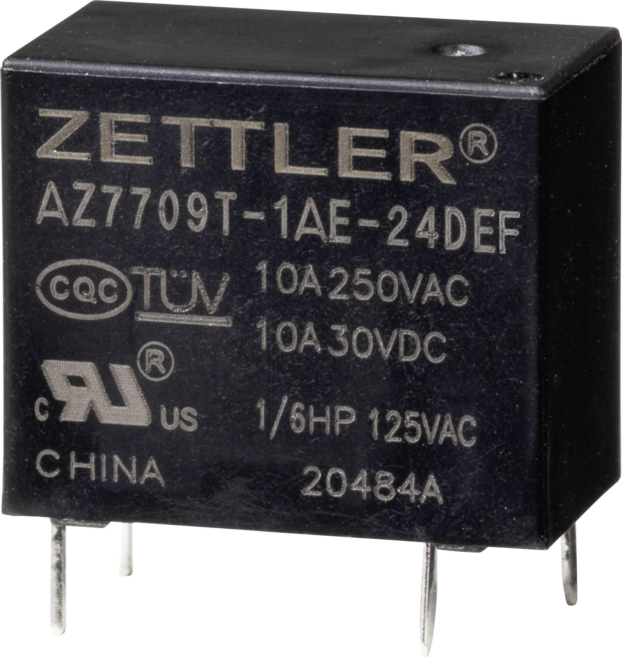 Zettler AZ7709T-1AE-24DEF napojni relej 24 V/DC