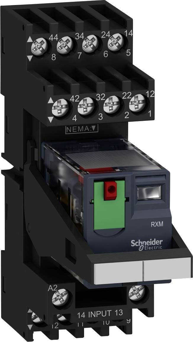 Schneider Electric RXM4AB2P7PVM utični relej 230 V/AC 4 CO kontakt (pak. 30 kom)
