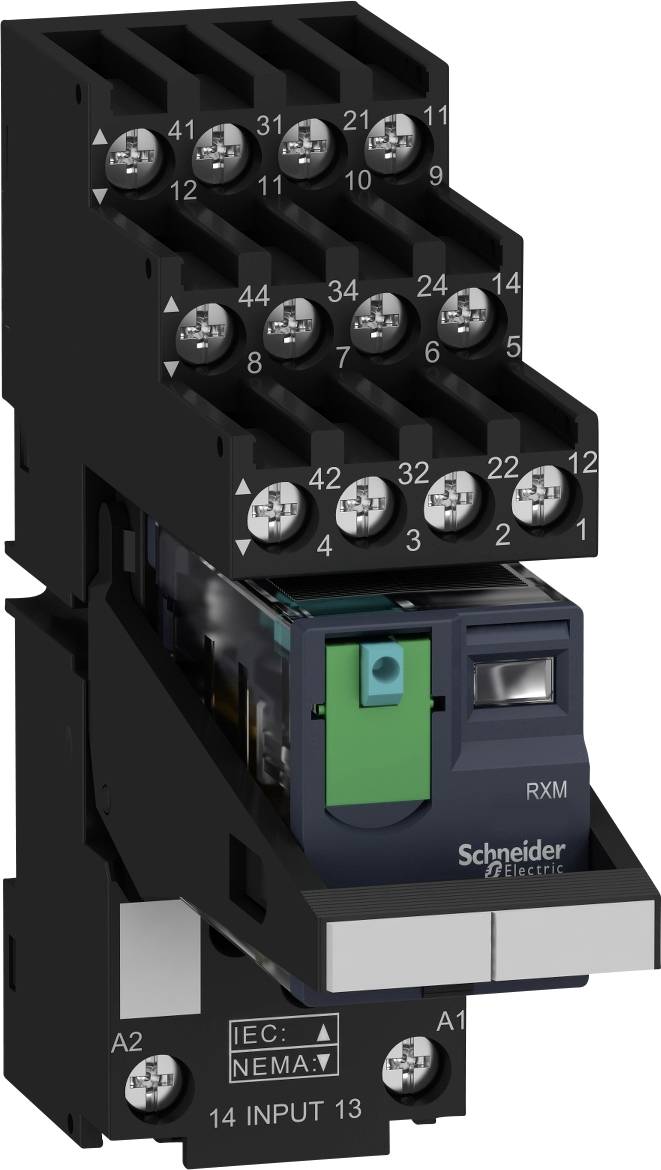 Schneider Electric RXM4AB1BDPVS utični relej 24 V/DC 4 CO kontakt (pak. 30 kom)