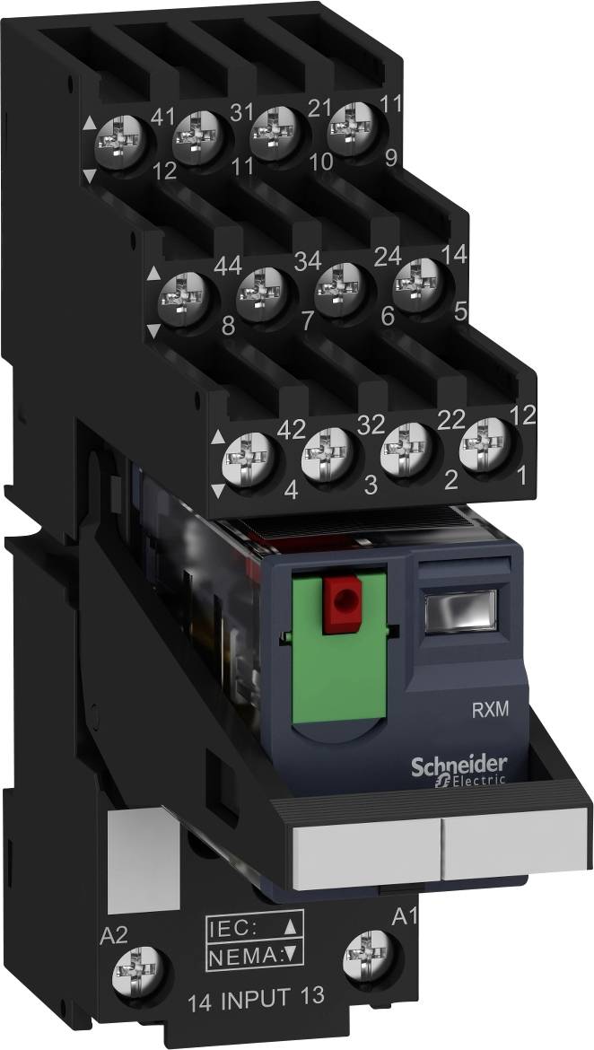 Schneider Electric RXM4AB1P7PVS utični relej 230 V/AC 4 CO kontakt (pak. 30 kom)