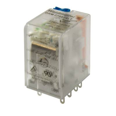 Weidmüller DRM270024LD utični relej 24 V/DC 2 CO kontakt (pak. 20 kom)