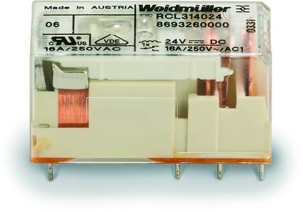 Weidmüller RCL314024 utični relej 24 V/DC 1 CO kontakt (pak. 20 kom)