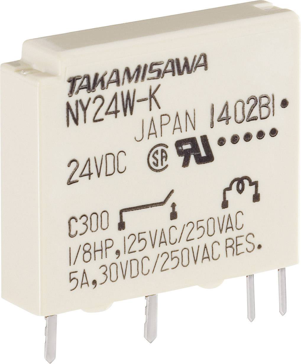 Takamisawa NY-24W-K-IE relej za štampanu pločicu 24 V/DC 1 NO kontakt