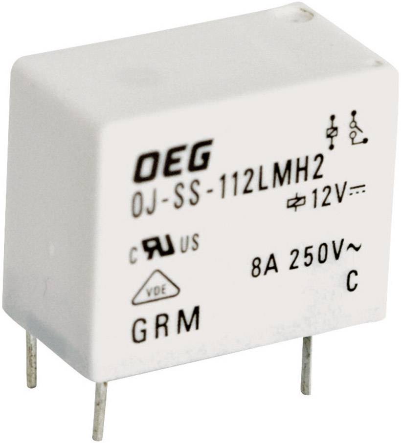 TE Connectivity OJ-SS-112LMH2,005 relej za štampanu pločicu 12 V/DC 1 NO kontakt