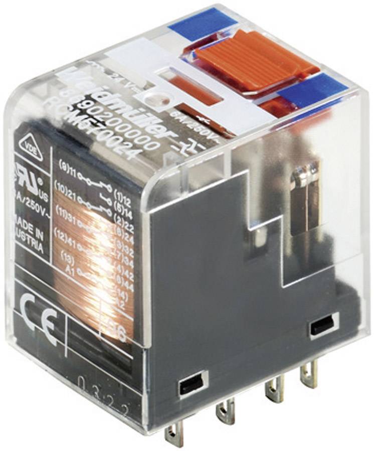 Weidmüller RCM570730 utični relej 230 V/AC 4 CO kontakt