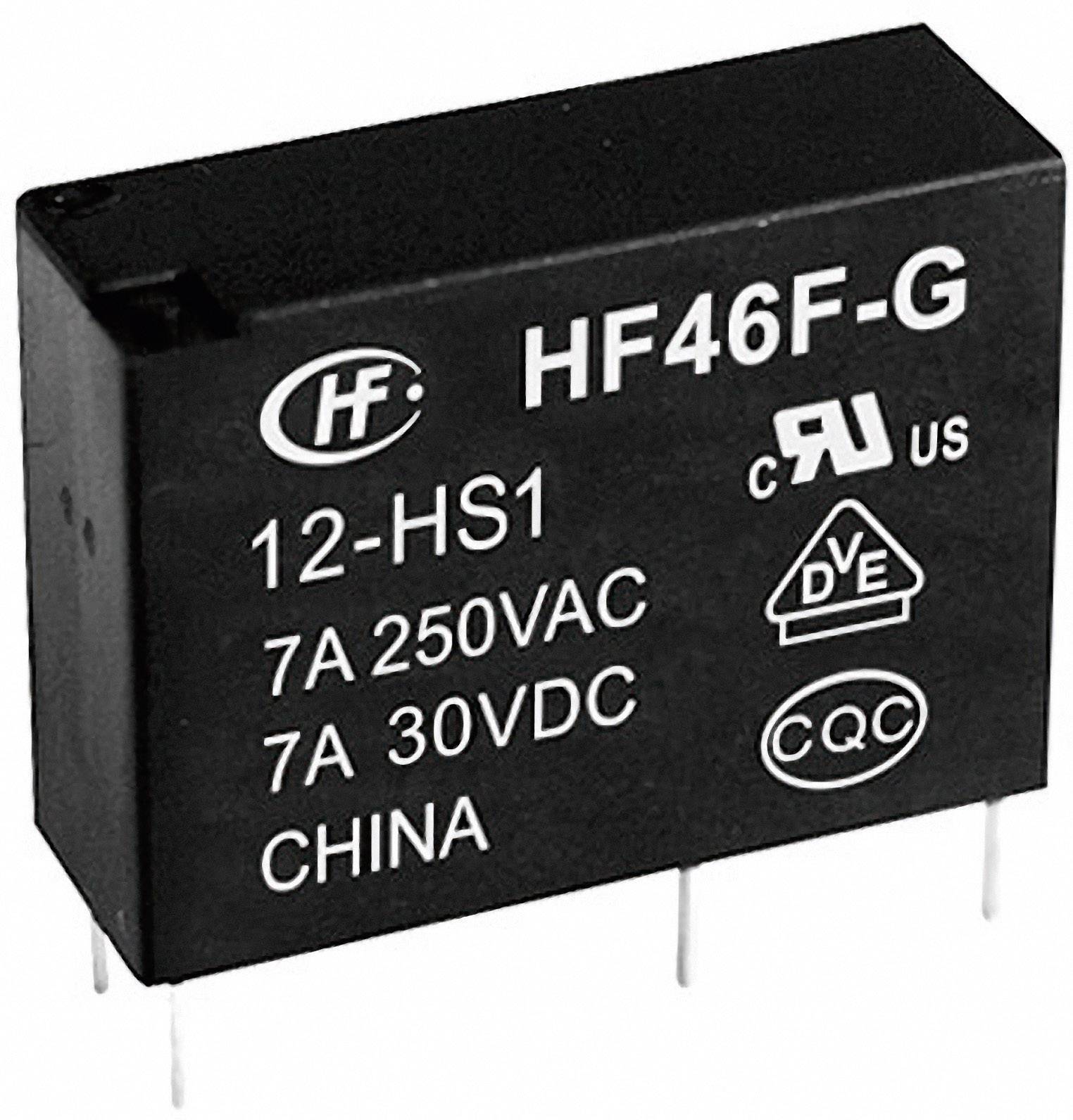 Hongfa HF46F-G/005-HS1 relej za štampanu pločicu 5 V/DC 1 NO kontakt