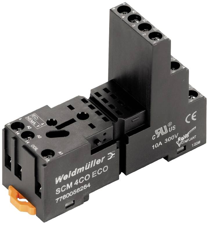 Weidmüller SCM 4CO ECO podnožje releja (pak. 10 kom)
