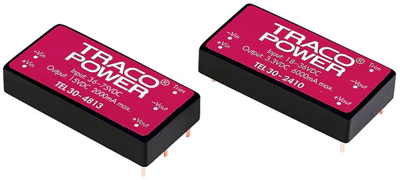 TracoPower TEL 30-2412 DC/DC napajanje - ispravljač za štampanu ploču 24 V/DC 12 V/DC 2.5 A 30 W Broj izlaza: 1 x Content 10 St.