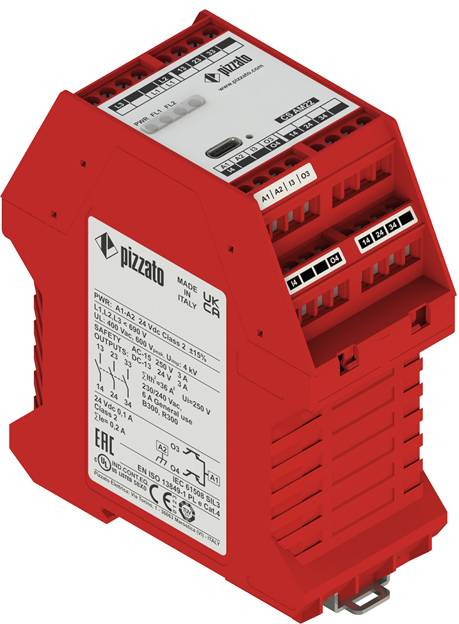 Pizzato Elettrica CS AM22P1VU sigurnosni relej 24 V