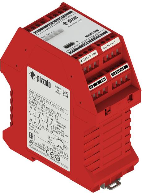 Pizzato Elettrica CS AM23P1VU sigurnosni relej 24 V