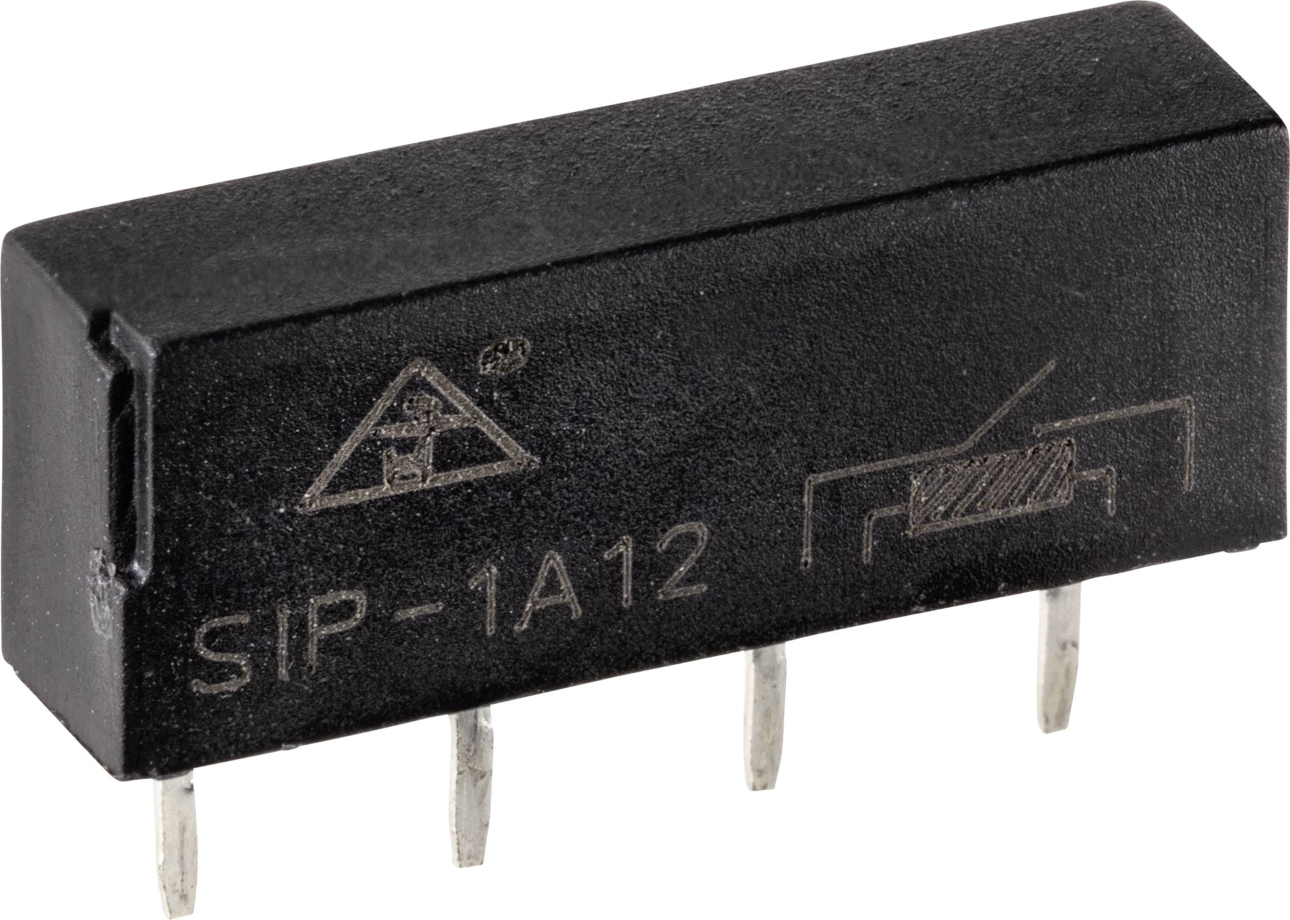 TRU COMPONENTS SIP1A12 Reed relej (jezičkasti relej) 12 V/DC 0.5 A