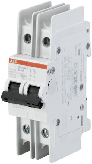 ABB 2CDS272337R0217 SU202M-K1 automatski osigurac 2-polni 1 A