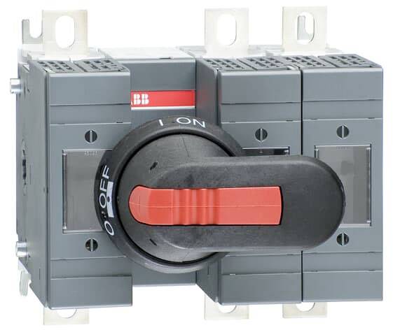 ABB 1SCA115643R1001 OS160GD12P automatski osigurac 3-polni 160 A 690 V