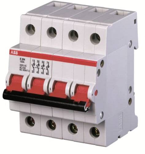 ABB 2CDE284001R0032 E204/32R automatski osigurac 4-polni 125 A 25 kA