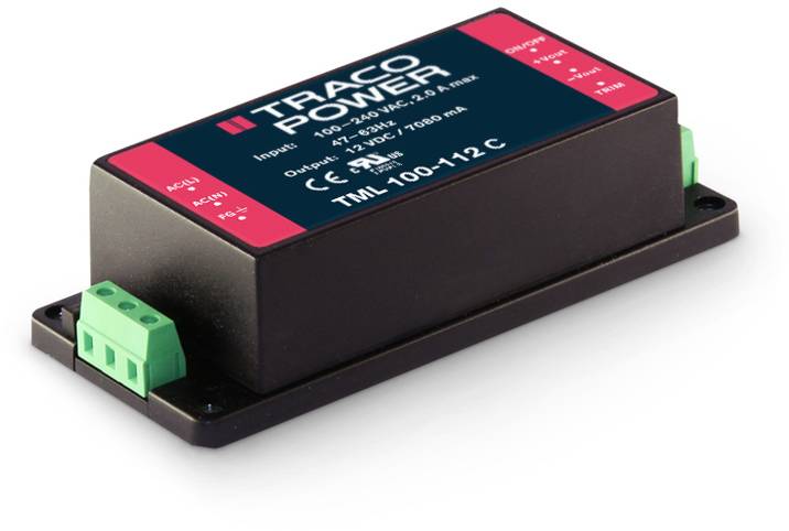 AC/DC napajanje za stampanu plocu TracoPower TML 100-148C