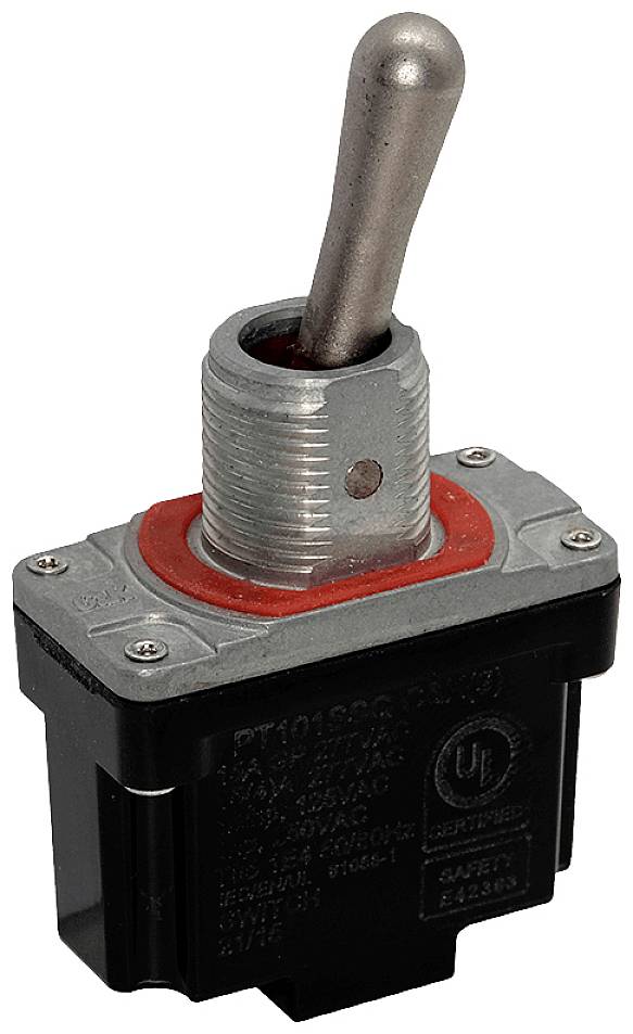 C & K Switches PT207SSQ njihajući prekidač (toggle) 2 x uklop/isključivanje/(uklop) 277 V/AC, 250 V/DC