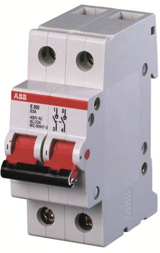 ABB 2CDE282001R1063 E202/63G automatski osigurac 2-polni 125 A 25 kA