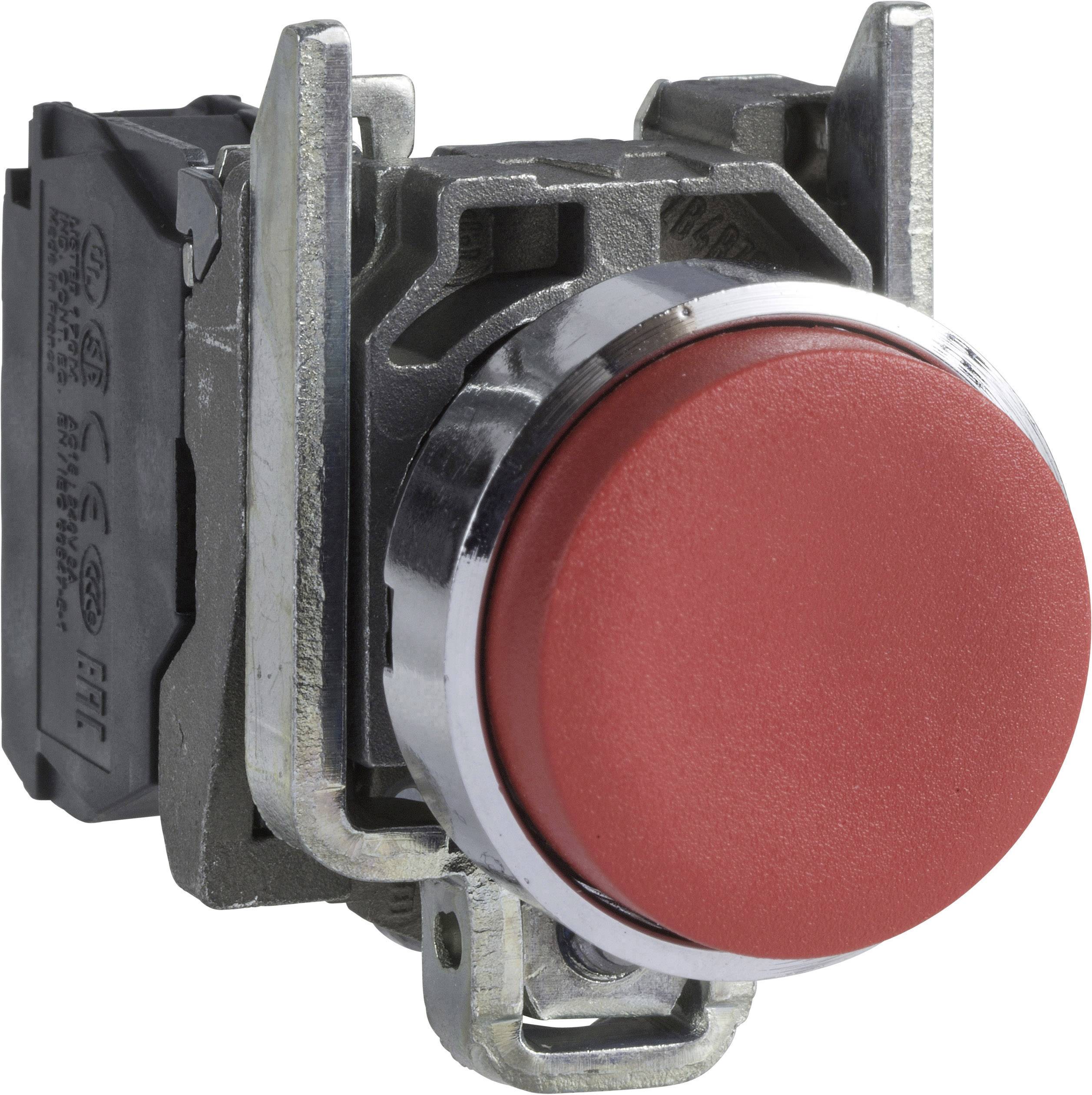 Schneider Electric XB4BL42 taster krom, crvena 600 V