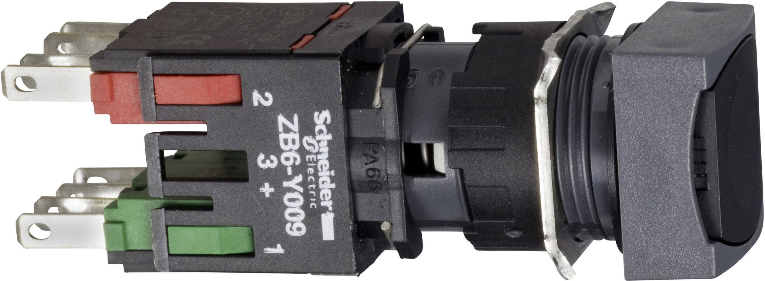 Schneider Electric XB6CA25B taster crna 250 V