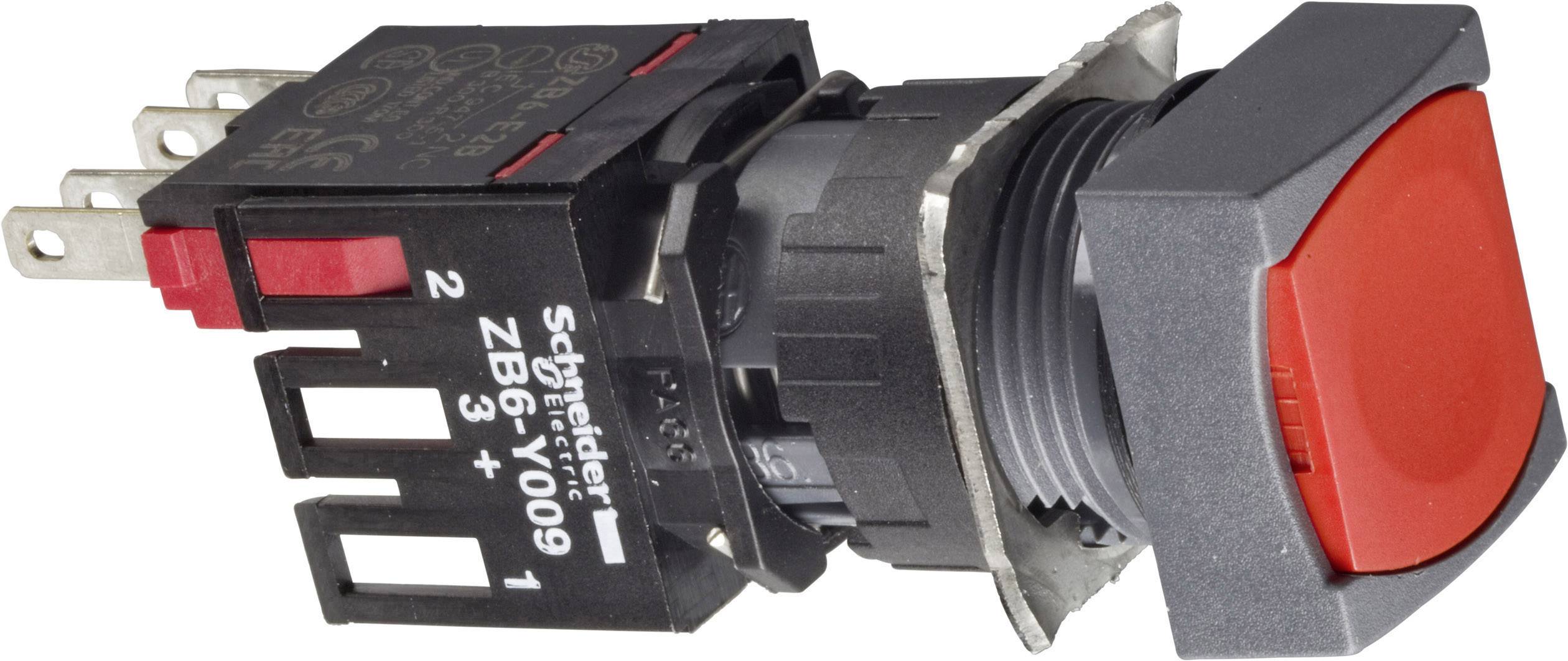 Schneider Electric XB6CA45B taster crna, crvena 250 V
