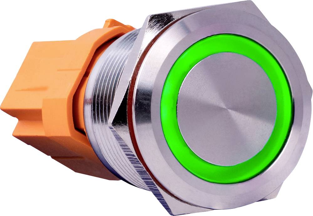 Joy-it LED preklopno dugme srebrna 250 V/AC