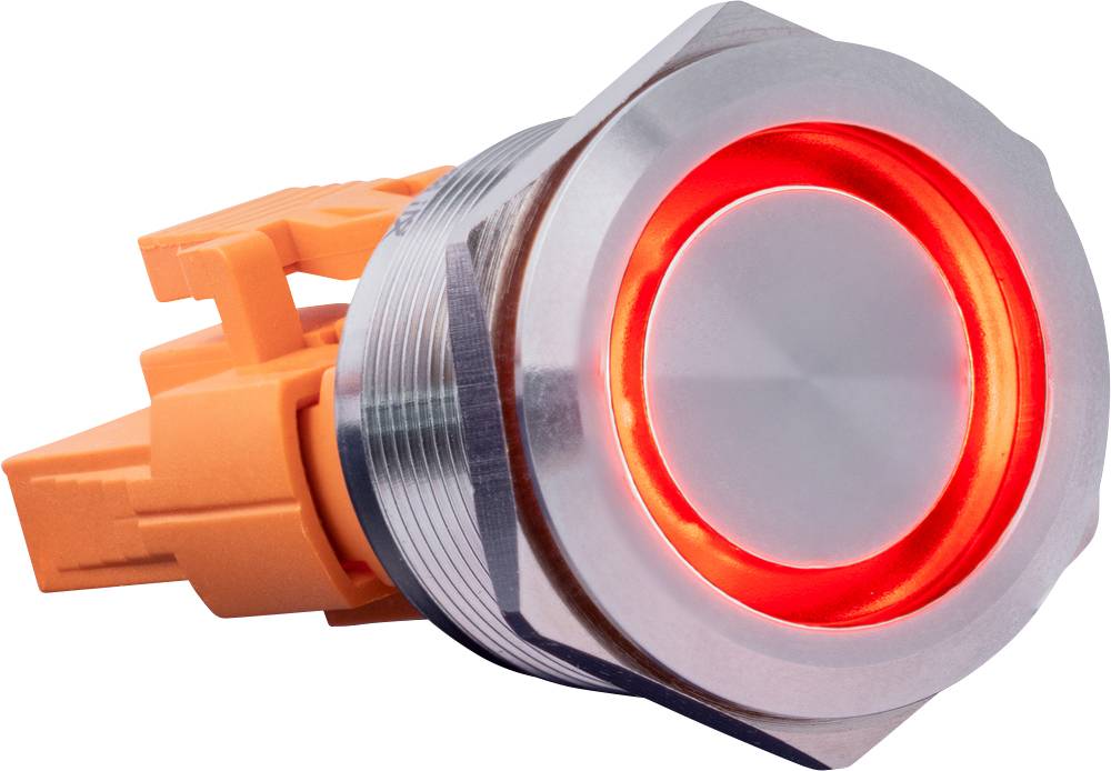 Joy-it LED preklopno dugme srebrna 250 V
