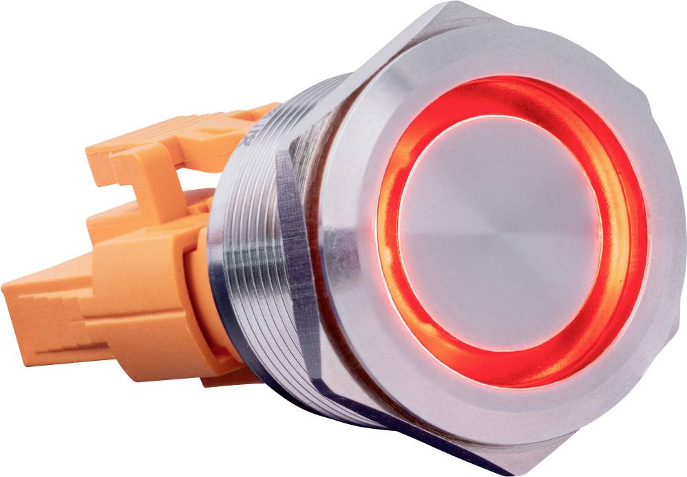 Joy-it LED preklopno dugme srebrna 250 V/AC