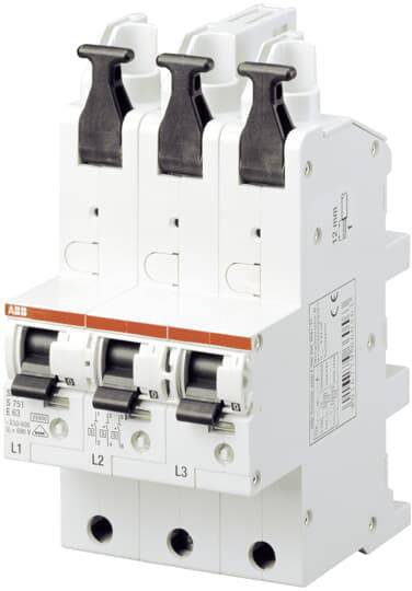 ABB 2CDS781001R4162 S751/3-E16 automatski osigurac 3-polni 63 A 750 u