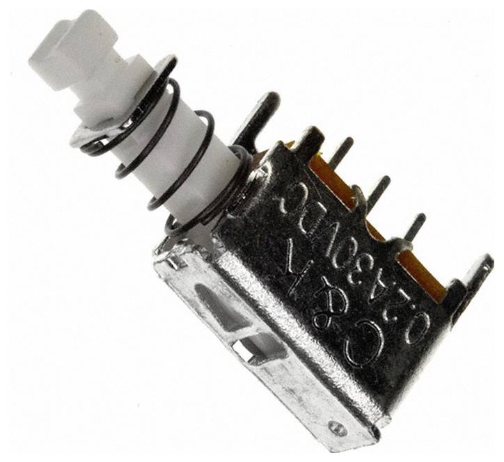 C & K Switches Push button PN Series taster bela 30 V/DC