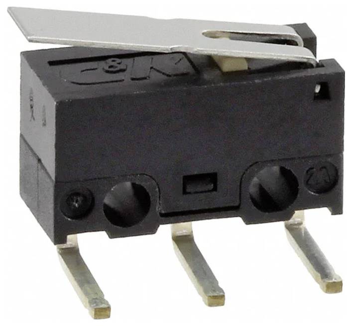C & K Switches Snap Switch ZMA Series taster 48 V/DC, 125 V/AC
