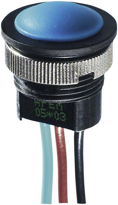 APEM IAR3F1200 taster crna 24 V/DC